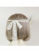 Fashion Mermaid Coral Shell White Pearl Net Yarn Lace Seaside Beach Travel Party Hairband