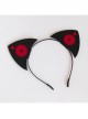 Exaggerated Funny Cute Black Cat Ears Audio Accessories Halloween Prom Headband