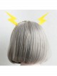 Personality Exaggerated Fashion Yellow Lightning Golden Lace Christmas Holiday Party Female Headband
