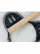 Halloween Christmas Fashion Retro Sexy Black Lace Three-Dimensional Cat Ears Female Headband