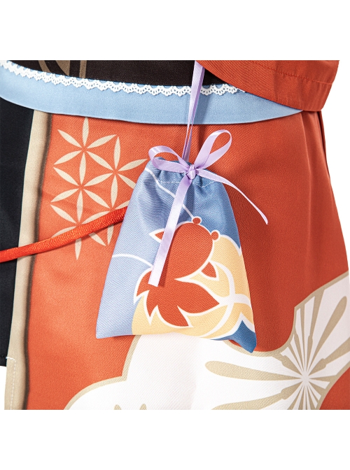 Genshin Impact Naganohara Yoimiya Halloween Game Cosplay Costume Full Set