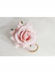 Fashion Cute Holiday Blue Rose Flower Child Baby Elastic Headband