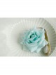 Fashion Cute Holiday Blue Rose Flower Child Baby Elastic Headband