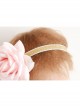 Fashion Cute Holiday Blue Rose Flower Child Baby Elastic Headband