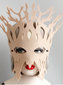 Exaggerated Personality Fashion Halloween Christmas Stage Performance Big Tree Character Full Face Mask