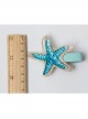 Fashion Holiday Birthday Party Blue Starfish Cute Baby Hairpin