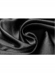 Off-Shoulder Boat Neck Chiffon Poncho Sleeve Back Waist Lace-Up Black Gothic Long Dress