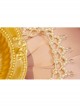 Baroque Personality Artificial Pearl Retro Fashion White Artificial Crystal Short Necklace