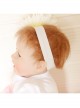 Cute Fashion Flower Exaggerated Bow White Baby Child Princess Year Old Holiday Headband