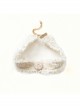Fashion All-Match Baroque Personality White Pearl Velvet Choker