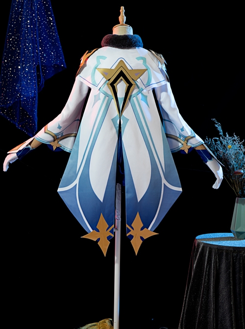 Genshin Impact Sucrose Halloween Game Cosplay Costume Full Set