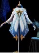 Genshin Impact Sucrose Halloween Game Cosplay Costume Full Set