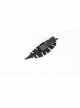 Retro Fashion Halloween Party Personality Gothic Black Leaves Hairpin