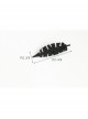 Retro Fashion Halloween Party Personality Gothic Black Leaves Hairpin