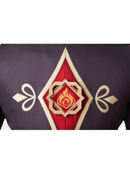 Genshin Impact Hu Tao Halloween Game Cosplay Costume Full Set