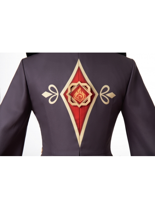 Genshin Impact Hu Tao Halloween Game Cosplay Costume Full Set