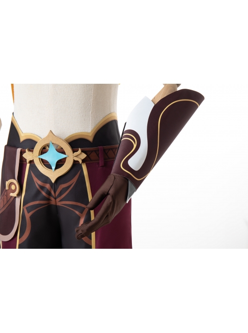 Genshin Impact Traveller Male Role Halloween Game Cosplay Costume Full Set