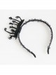 Gothic Retro Black Fashion Ghost Hand Stage Show Halloween Christmas Party Headband