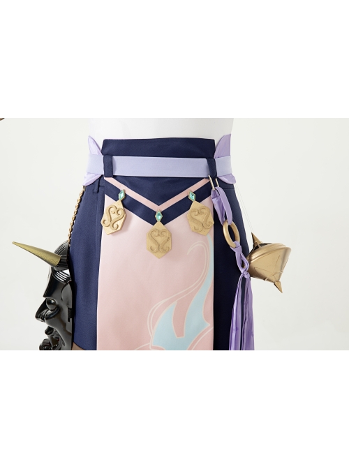 Genshin Impact Xiao Halloween Game Cosplay Costume Full Set