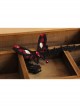 Gothic Black Retro Vampire Butterfly Ruby Fashion Choker