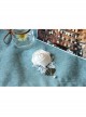 Baroque White Rose Pearl Handmade Lace Retro Fashion Brooch
