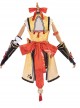 Genshin Impact Xiangling Halloween Game Cosplay Costume Full Set
