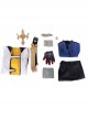 Genshin Impact Albedo Halloween Game Cosplay Costume Full Set