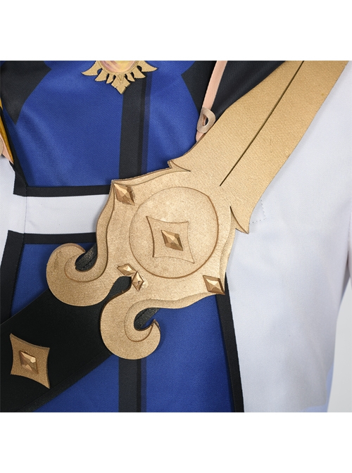Genshin Impact Albedo Halloween Game Cosplay Costume Full Set
