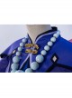 Genshin Impact Qiqi Cute Zombie Halloween Game Cosplay Costume Full Set