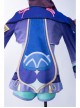 Genshin Impact Qiqi Cute Zombie Halloween Game Cosplay Costume Full Set
