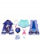 Genshin Impact Qiqi Cute Zombie Halloween Game Cosplay Costume Full Set
