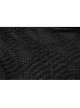 Black Punk Skull Texture Print Broken Holes Knit T-Shirt