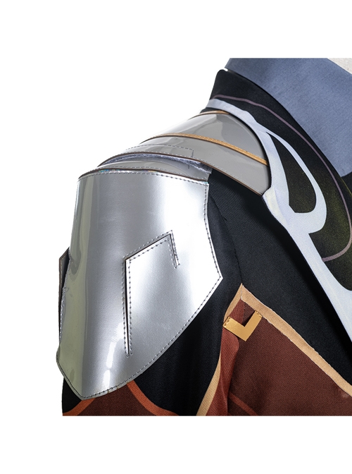 Genshin Impact Morax Zhongli Halloween Game Cosplay Costume Full Set