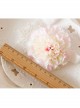 Cute Fashion Birthday White Lace Snowflake Flower Baby Girl Elastic Headband