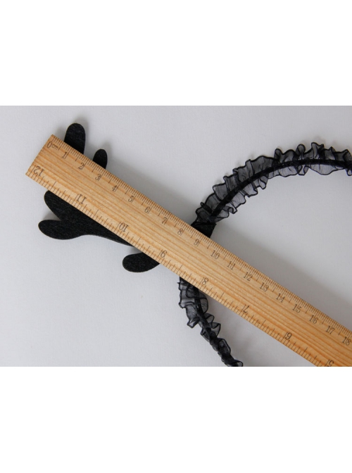 Cute Black Fashion Antlers Lace Funny Halloween Christmas Holiday Headband