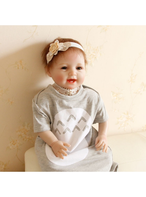 Fashion Golden White Lace Yarn Flower Festival Birthday Girl Baby Child Princess Cute Hairband