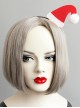 Cute Fashion Red Christmas Hat Christmas Stage Performance Party Headband
