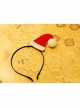 Cute Fashion Red Christmas Hat Christmas Stage Performance Party Headband