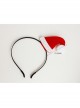 Cute Fashion Red Christmas Hat Christmas Stage Performance Party Headband