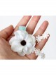 Cute Fashion White Flowers Lace Baby Girl Birthday Birthday Holiday Dance Hairpin