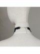 Steampunk Black Gear Retro Lace Birthday Wedding Dress Choker