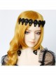 Gothic Black Halloween Party Accessories Exaggerated Skull Street Retro Long Earrings
