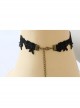 Gothic Vampire Spider Black Heart Lace Pop Retro Fashion Exaggerated Choker