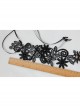 Gothic Retro Sexy Masquerade Trendy Personality Female Black Lace Long Gloves Bracelet