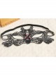 Black Gothic Retro Love Masquerade Princess Grimace Halloween Lace Mask