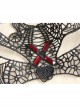Black Gothic Retro Love Masquerade Princess Grimace Halloween Lace Mask