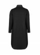 Black Gothic Drawstring Long Sleeve Knit Cardigan