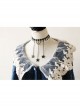 Gothic Black Fashion Personality Lace Wish Stars Tassel Female Choker