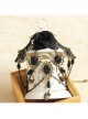 Gothic Exaggerated Fashion Retro Black Lace Rose Pearl Female Tassel Wedding Armband