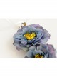 Fashion Leisure Seaside Tourism Blue Flowers Tassel Garland Christmas Prom Party Hair Band